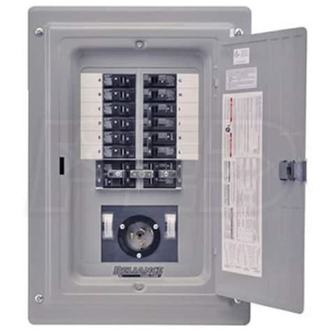 reliance 50 amp generator panel